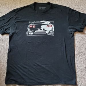 TUNERCULT NISSAN GT-R  graphic tee black size XL R35